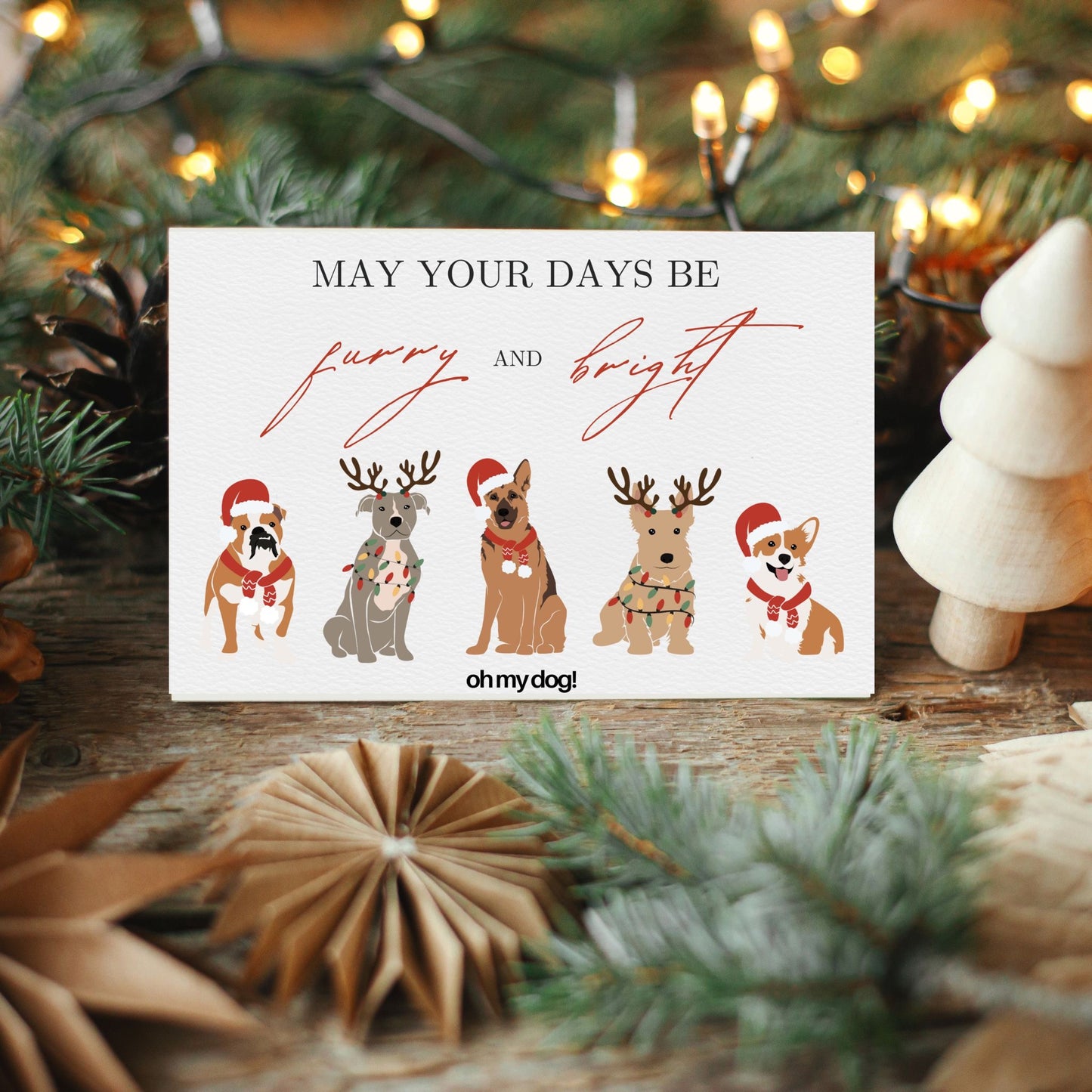 Oh My Dog! Digital Christmas Cards