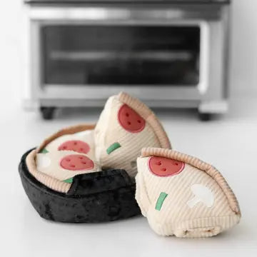 Deep Dish Pizza Enrichment Dog Toy