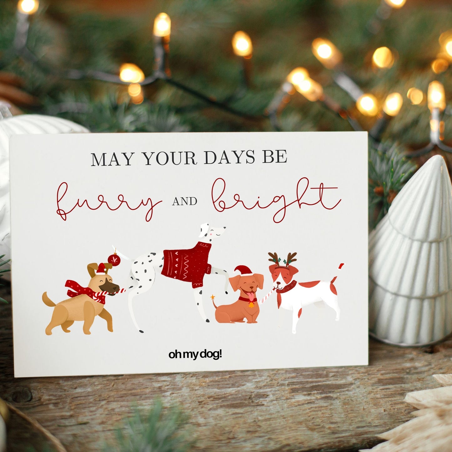 Oh My Dog! Digital Christmas Cards